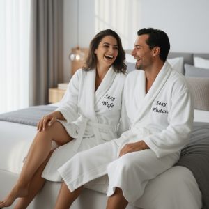 Halate personalizate Sexy Wife - Sexy Husband